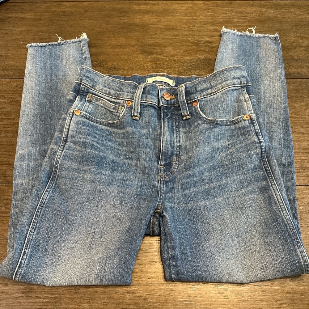 Madewell Light Blue‎ Cropped Jeans